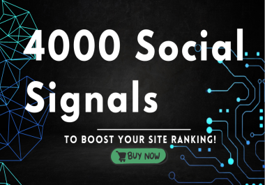 Manually done 4000 Mixed Media site backlinks,  top 6 Platforms