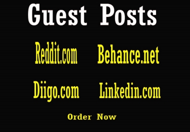 I will publish 4 Guest Posts to your SEO Ranking