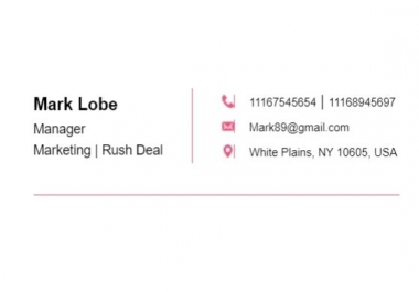 I will design a clickable HTML email signatures