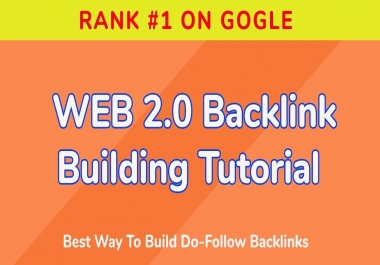 10 Web 2.0 Creation and Published 1 Content Per Sites