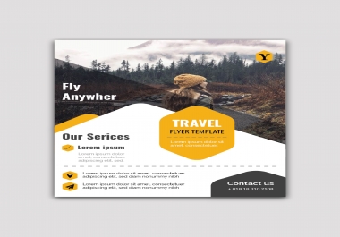 I will create a unique,  modern & elegant flyer