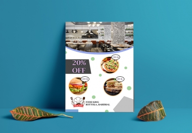 I will make business flyer for 3 image in 2 day