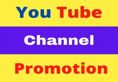 I will do Organic top YouTube Video promotion and seo