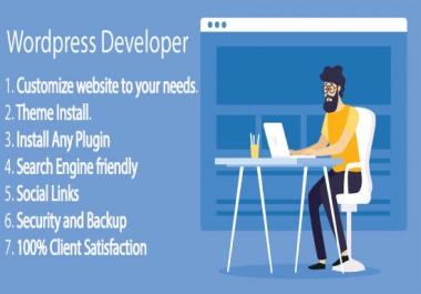 I will create a creative and responsive wordpress website