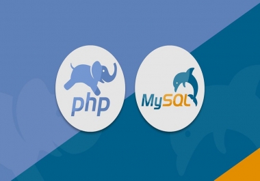 I will make a web application using php mysql