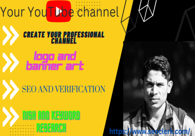 create professional logo,  banner and intro of YC