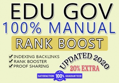 I will create 60+ high authority dofollow edu backlinks