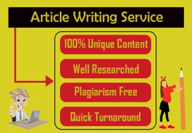 Provide 500 to 800 words SEO optimized articles and blog posts