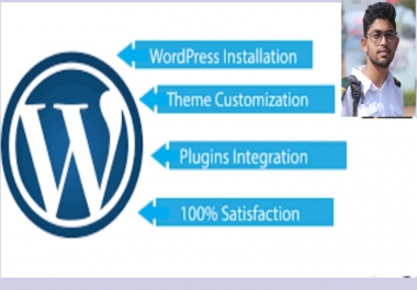 I do wordPress website installation,  set up,  customization and design