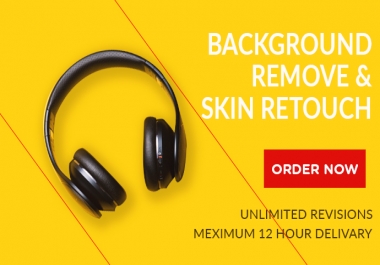 I will do 2 professional & clean Background Removal within a short time