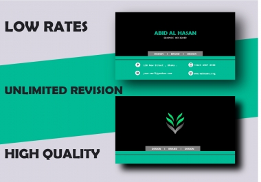 I Will Make Professional Business card.