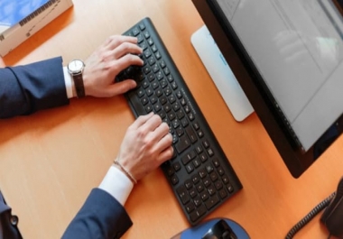 I will complete any data entry work in 24 hours