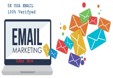 I will porvide 5k use based email in short time