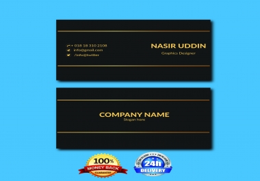 Create an experienced business card design