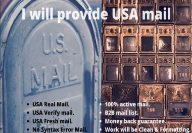 we will provide USA 25k real estate agents and shaved email database list.