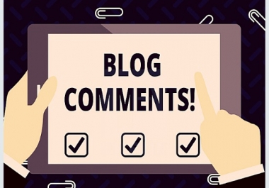 I Will Create 50 manual dofollow blog comment high DA PA backlinks