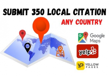 I will DO 50 Local Citation for USA, UK, CANADA.