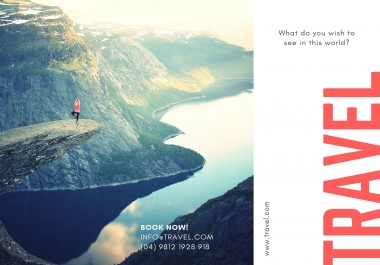 I will attractive design for your brochure and flyer.