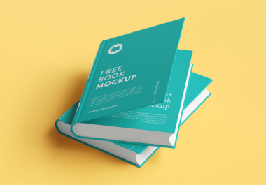 Create 10 amazing 3d Mockup for your book or ebook cover