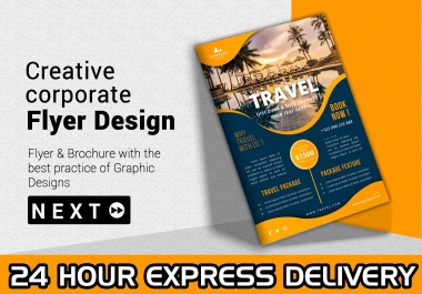 I will design an amazing flyer,  Poster and brochure amazing Poster
