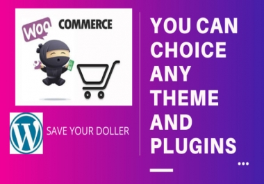 I will setup any theme and plugins wordpress website as your choice