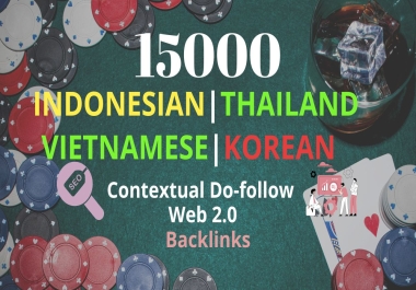 BUY 2 GET 1 FREE Indonesian, Thailand, Vietnamese & Korean Casino, Gambling, Judi, UFAbet PBNs Backlinks