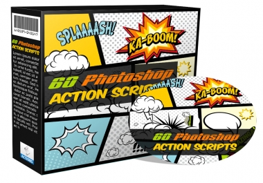 60 Photoshop Action Scripts Ready To Use