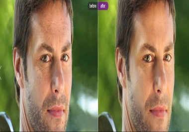 I will do high end portrait retouching