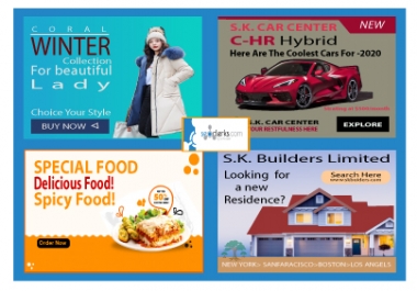 I will make a web banner,  social media cover and banner ads