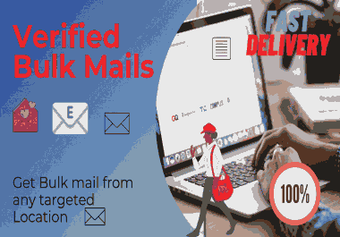 You will be provided 1k valid email for marketing purposes