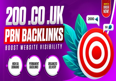 I Will Build 200. CO. UK PBN Backlinks to Strengthen Your Website Link Profile