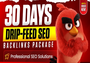 I Will Run a 30 Day Drip Feed SEO Backlink Campaign to Grow Your Website