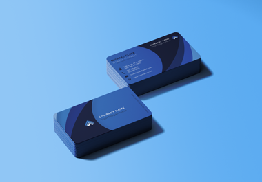 I will provide a professional,  minimalist,  elegant business card design
