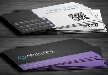 I will make Business card,  logo,  banner and stationary items.