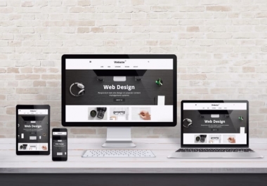 I will create professional and responsive wordpress website design,  landing pages,  blogs,  etc