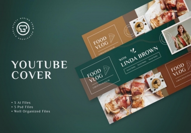 I will design an outstanding YouTube Banner or Cover Design