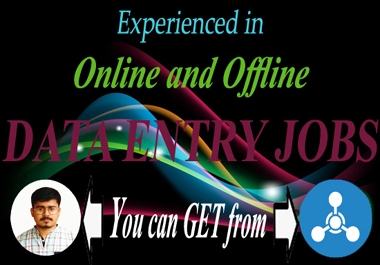 I will do offline and online data entry