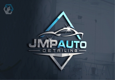 I will make a car logo in a modern,  sport style