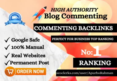 I will make 20 niche based blog comments