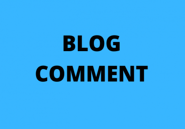 I will do niche relevent blog comment