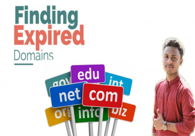 I will find a high authority expired domain with high DA and PA