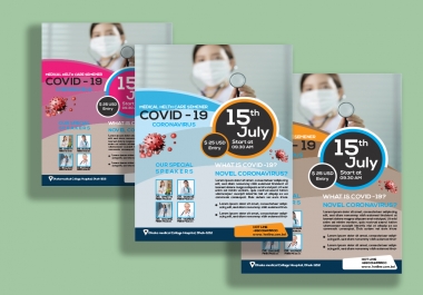 Professional Creative Flyer/Poster/Brochure Design