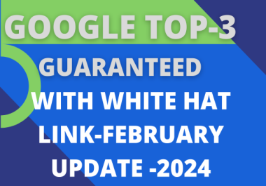 RANKED GOOGLE TOP-3 GUARANTEED - SEPTEMBER UPDATE 2024