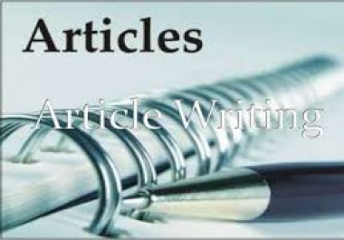 I will write 500 words that's well optimized,  and unique content for your business and blog sites.