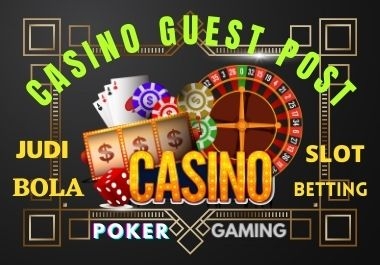 10 high Quality DA70+Gambling, Slot, Betting, CBD, Crypto Sites - blog writing + post
