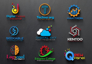 I will design a creative unique and modern minimalist logo design