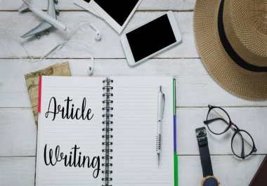 I am an article writer,  I will deliver within 3 day's of time.