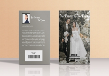 I will design e-book,  book cover and spine