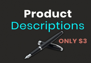 I will write a killer SEO product description