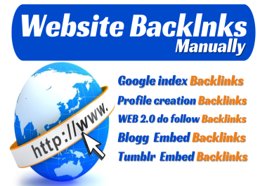 Website ranker dofollow backlinks 100 manually